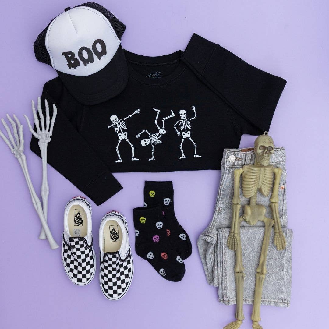 Silly Skelly Halloween Sweatshirt