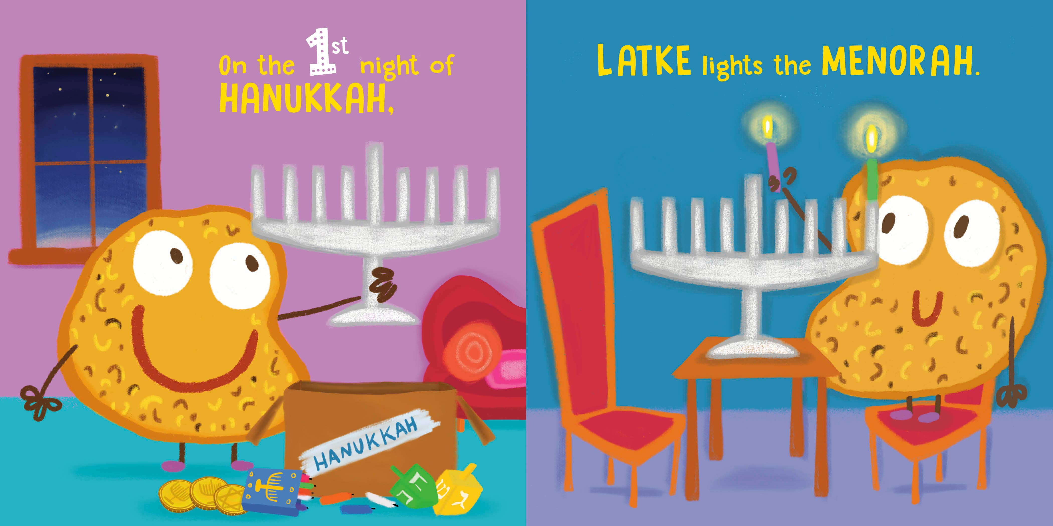 Latke's First Hanukkah