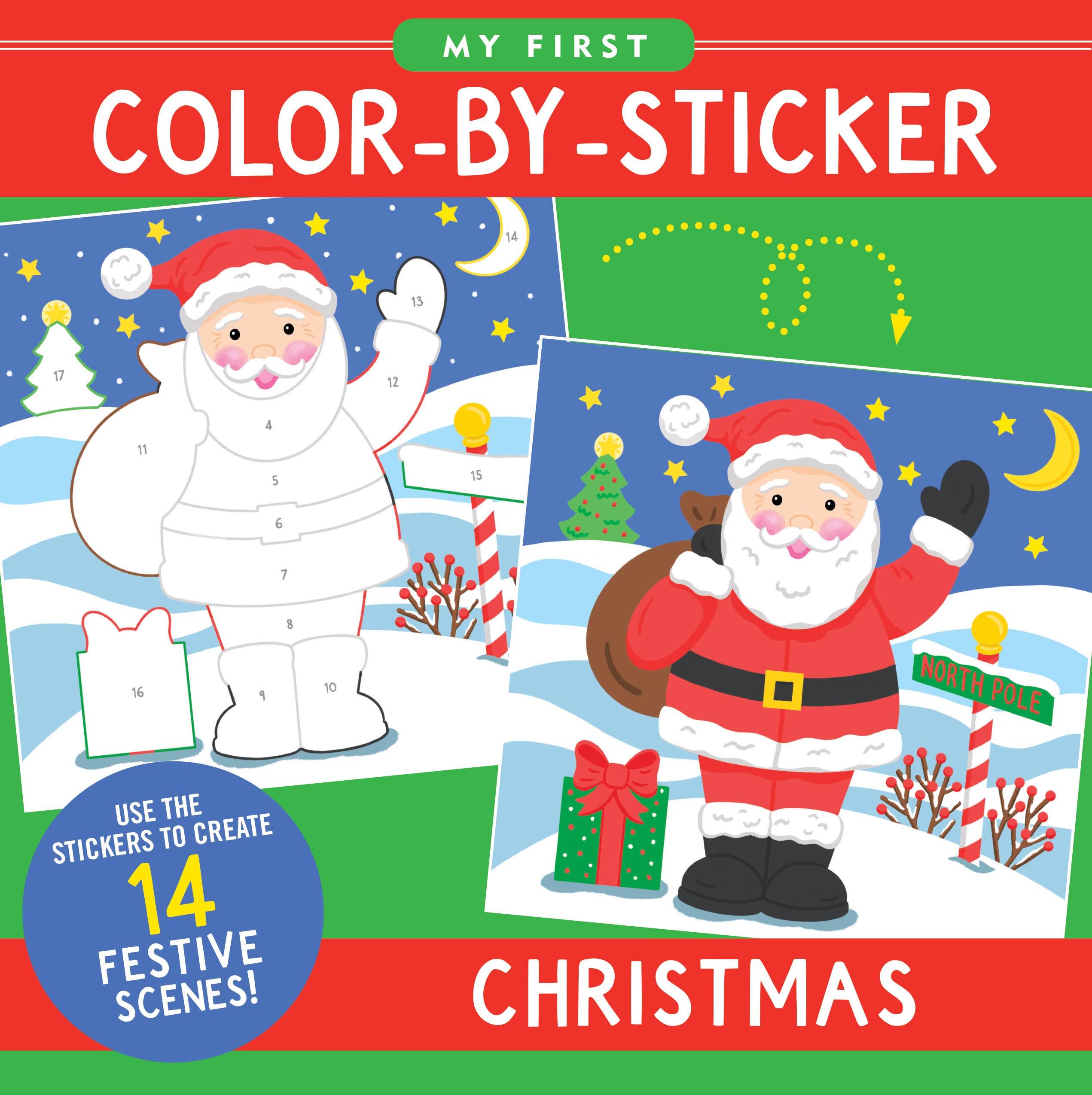 Color by sticker book