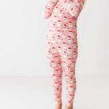 Vintage Santa Two Piece Jammies