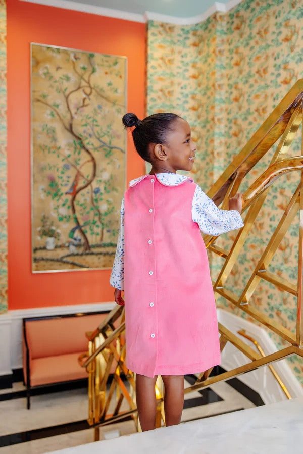 Lindy's Lunch Dress - Little Oak and Parrot Cay Coral