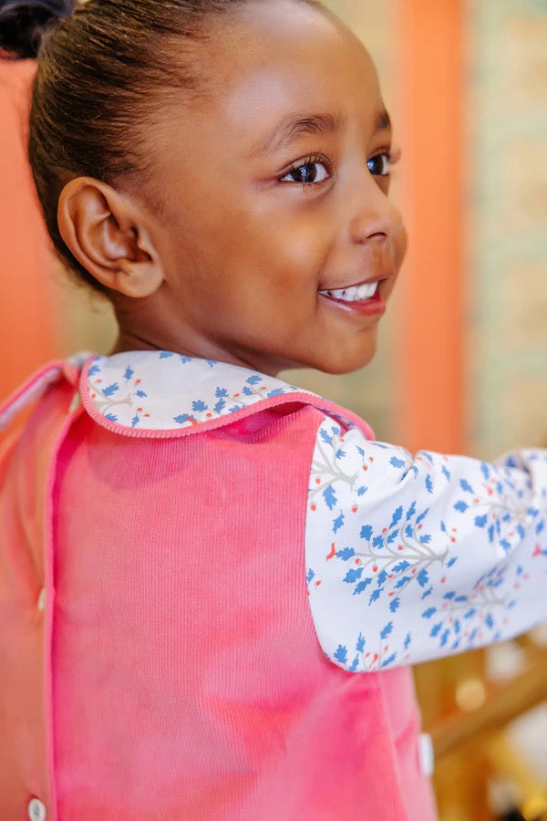 Lindy's Lunch Dress - Little Oak and Parrot Cay Coral