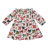 Jaipur Dress- Christmas Bows and Bells