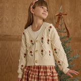 Winter Daisy Cardigan