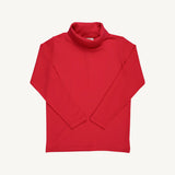 Tatums Turtleneck Shirt- Richmond Red