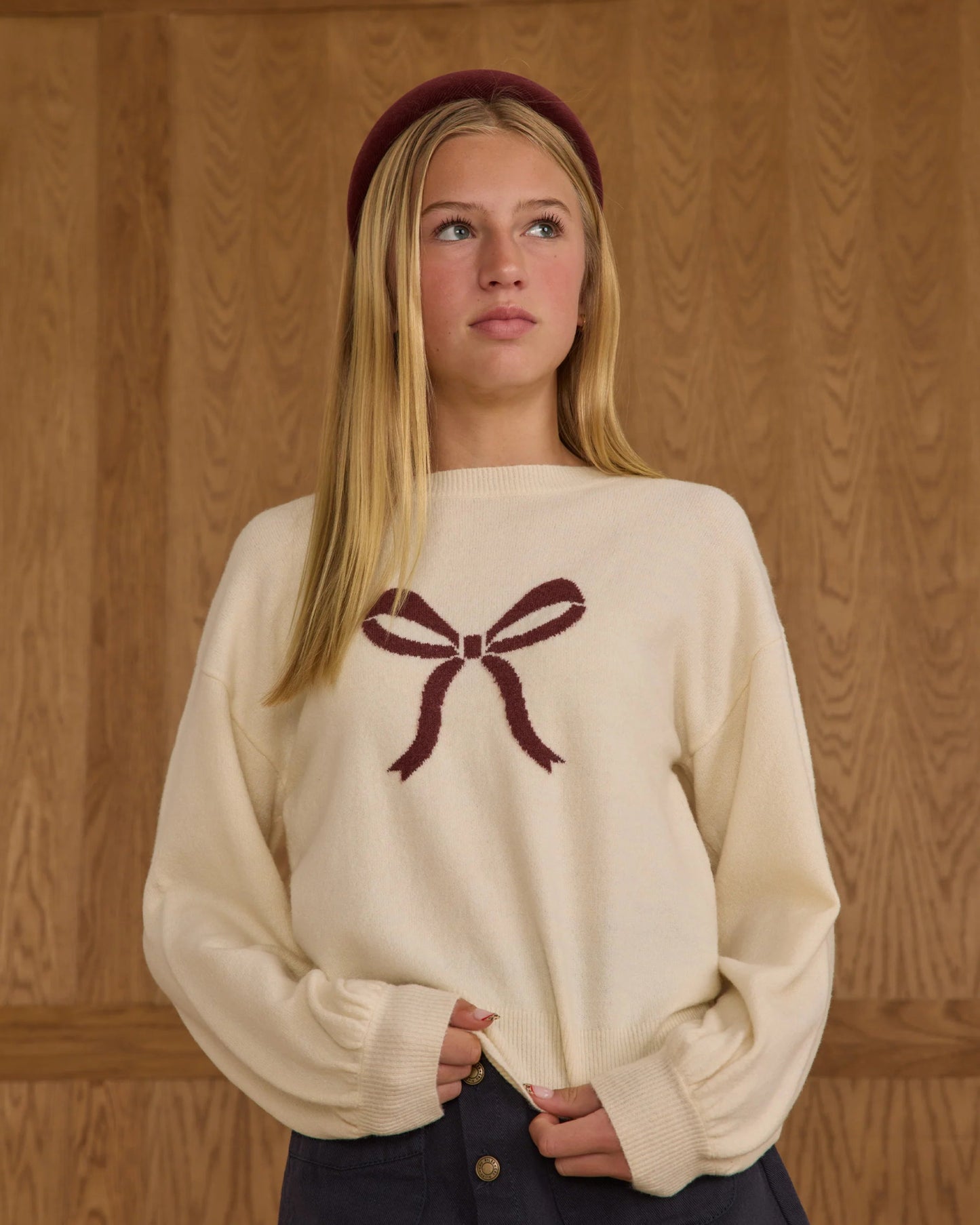 Aspen Bow Sweater (Kid & Teen) - Après NJ