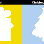 First Sticker Art: Merry Christmas