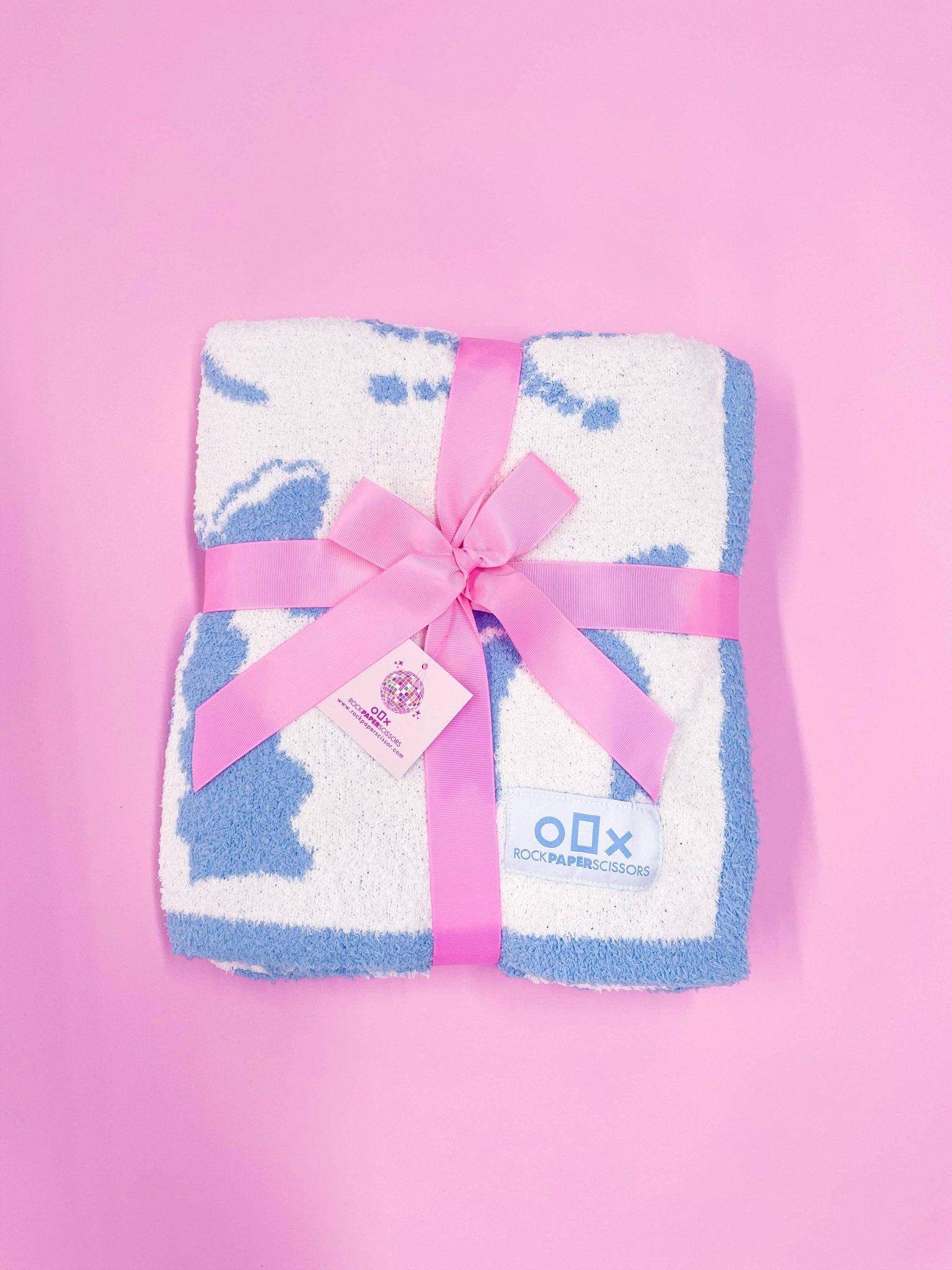 Blue Bow Blanket - Après NJ