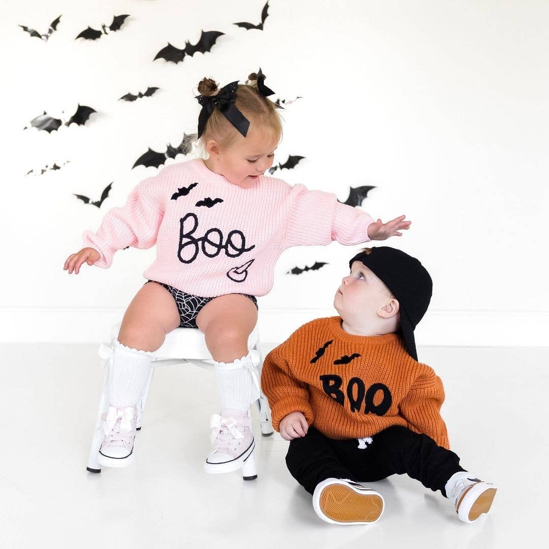 Boo Bat Halloween Sweater - Après NJ