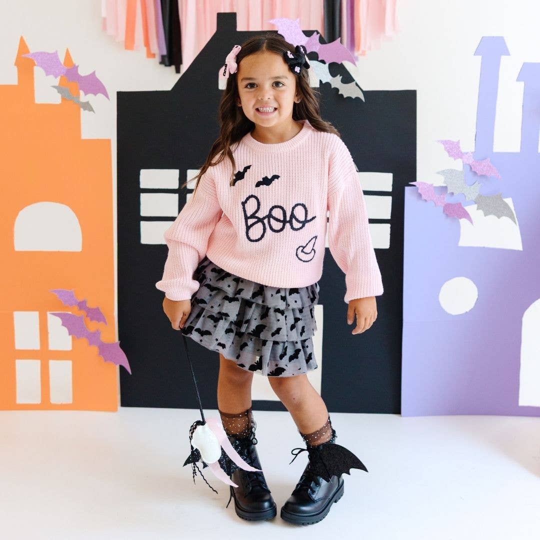 Boo Bat Halloween Sweater - Après NJ