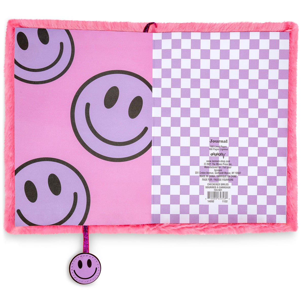 Checker Smiles Fuzzy Journal - Après NJ
