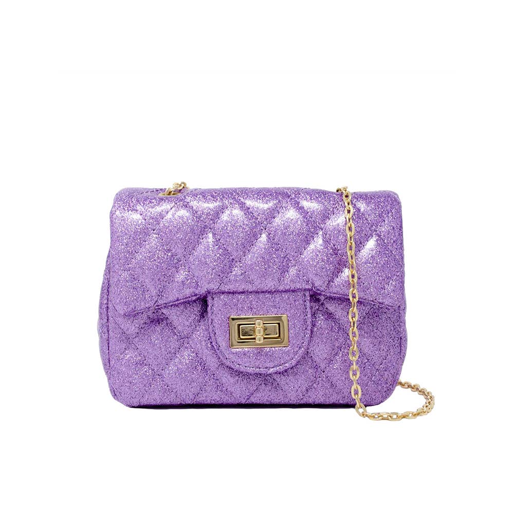 Classic Quilted Sparkle Mini Bag - Après NJ
