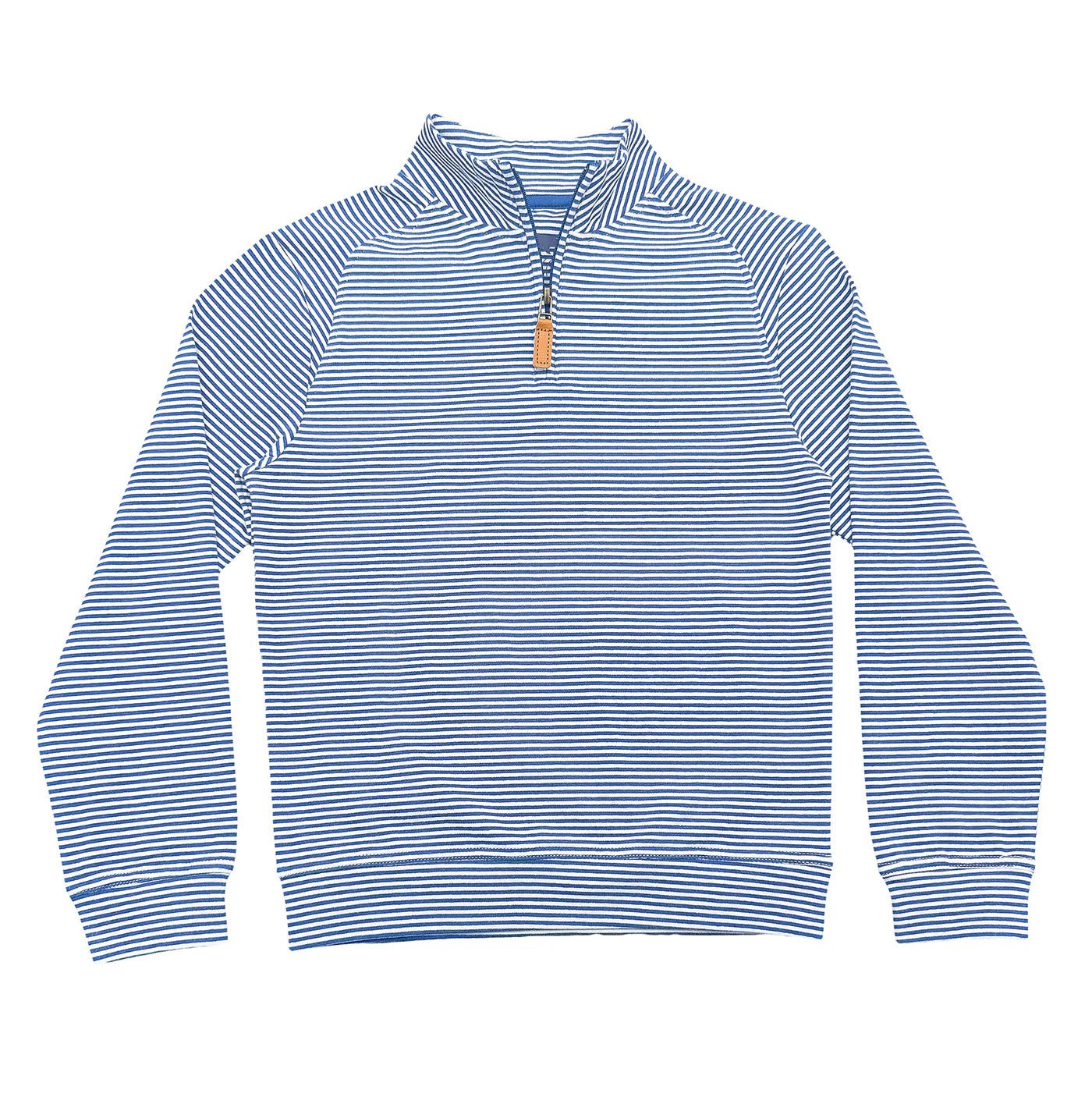 Collins Quarter Zip - Blue Stripe - Après NJ