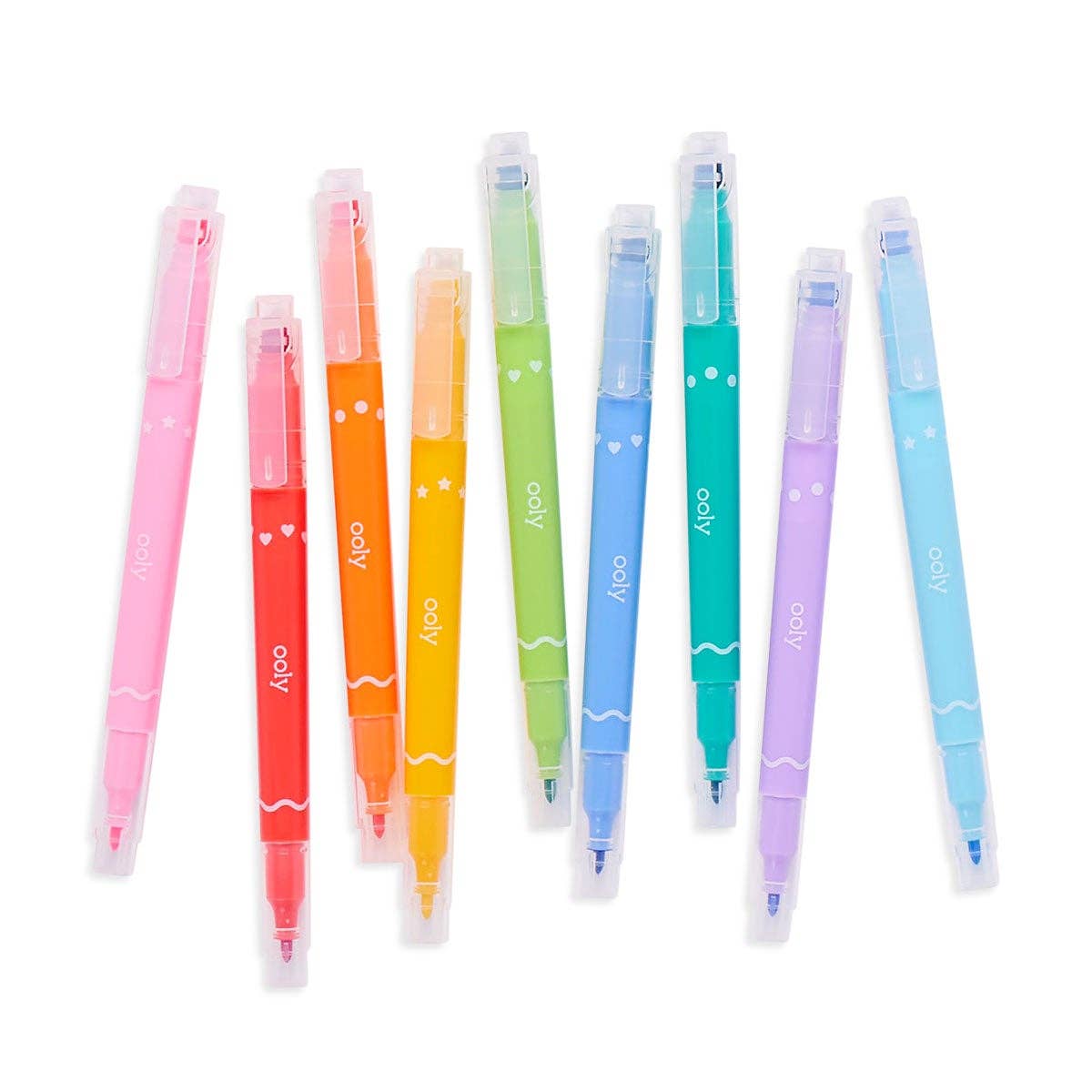 Confetti Stamp Double - Ended Markers - Set of 9 - Après NJ