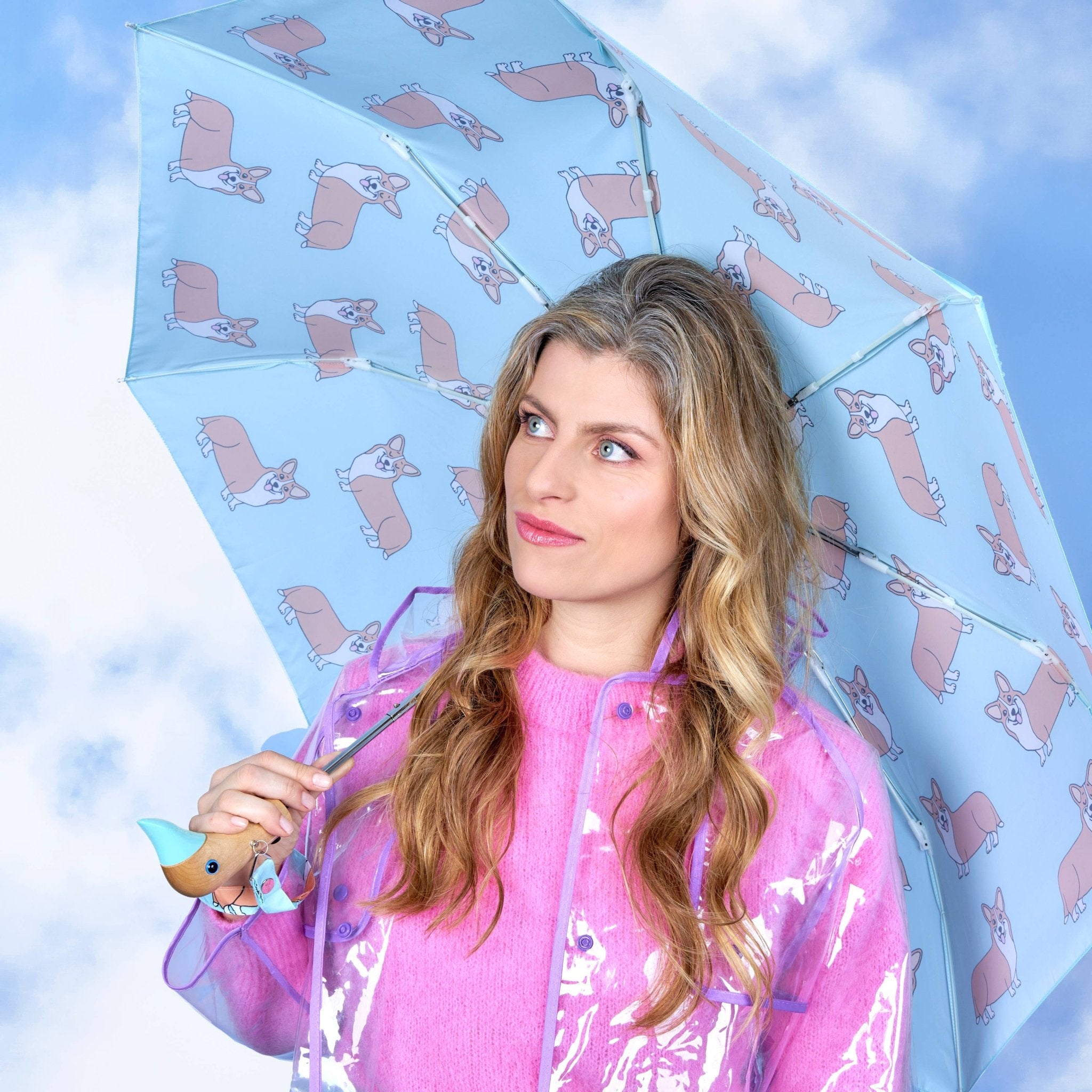 Corgi Dog Mint Umbrella - Après NJ