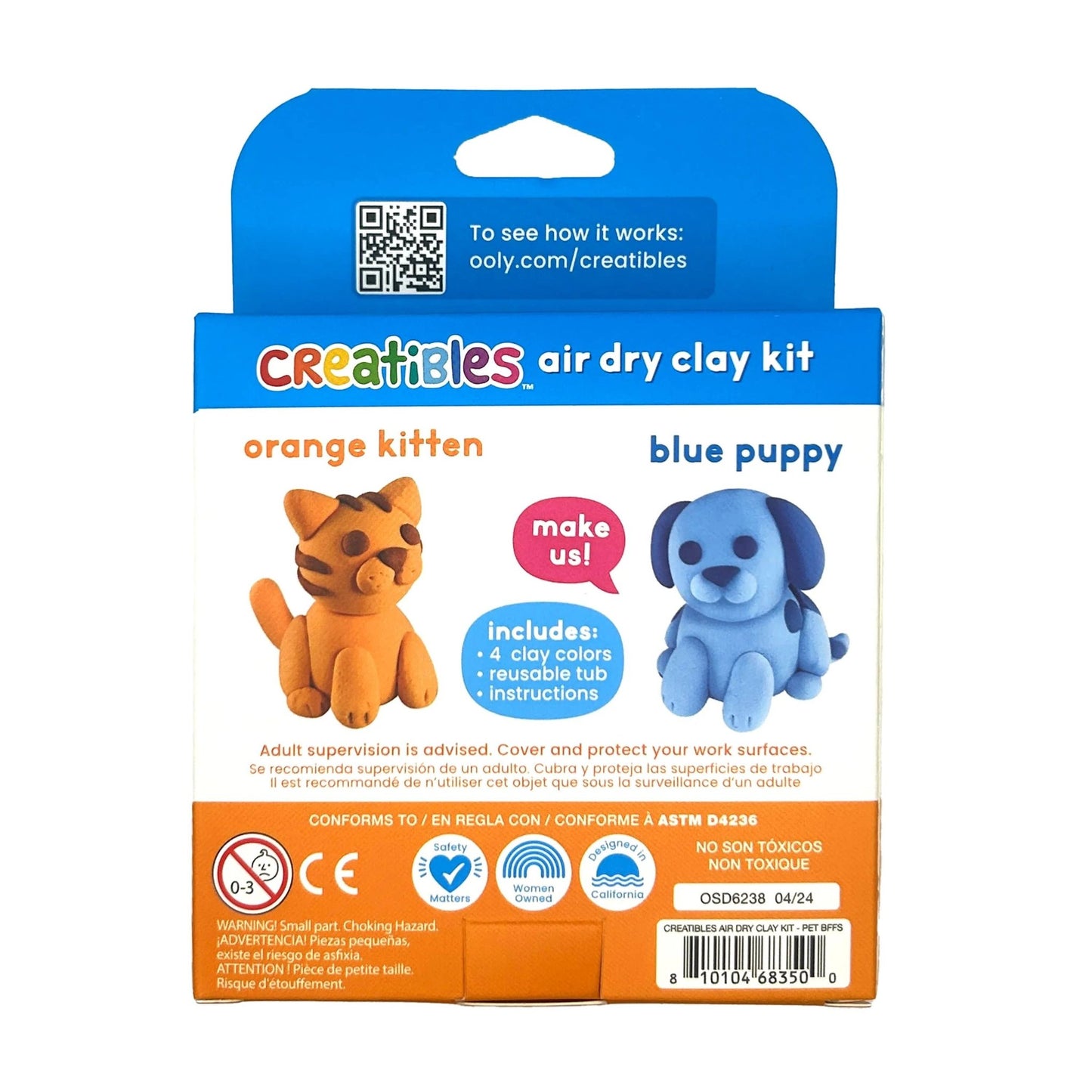 Creatibles Air - Dry Clay Kit: Pet BFFs - Après NJ