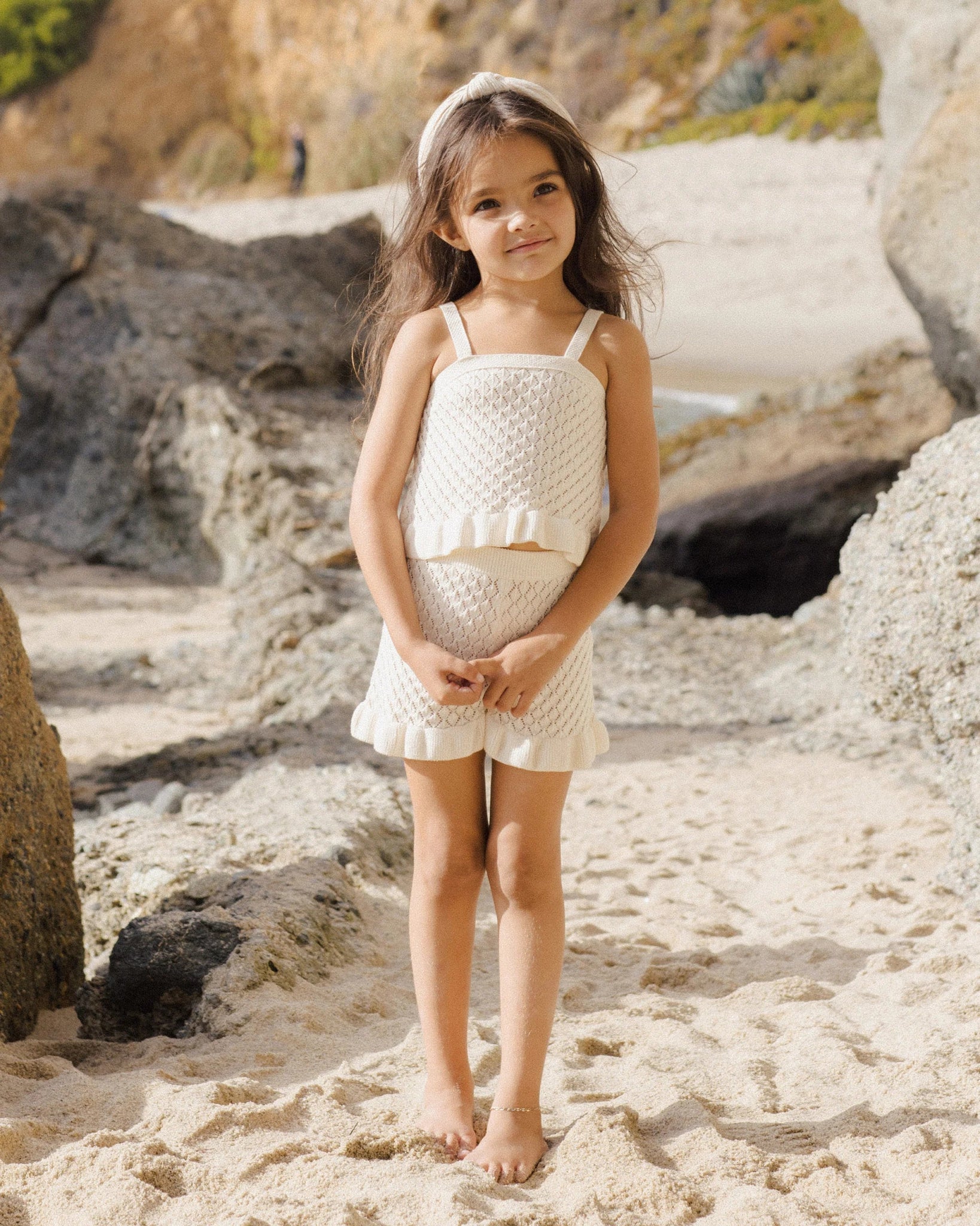 Crochet Tank Set - Ivory - Après NJ