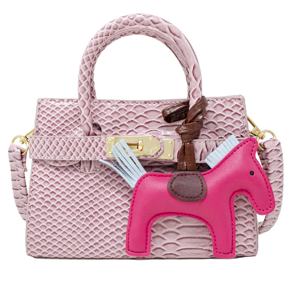 Crocodile Pony Handbag - Après NJ