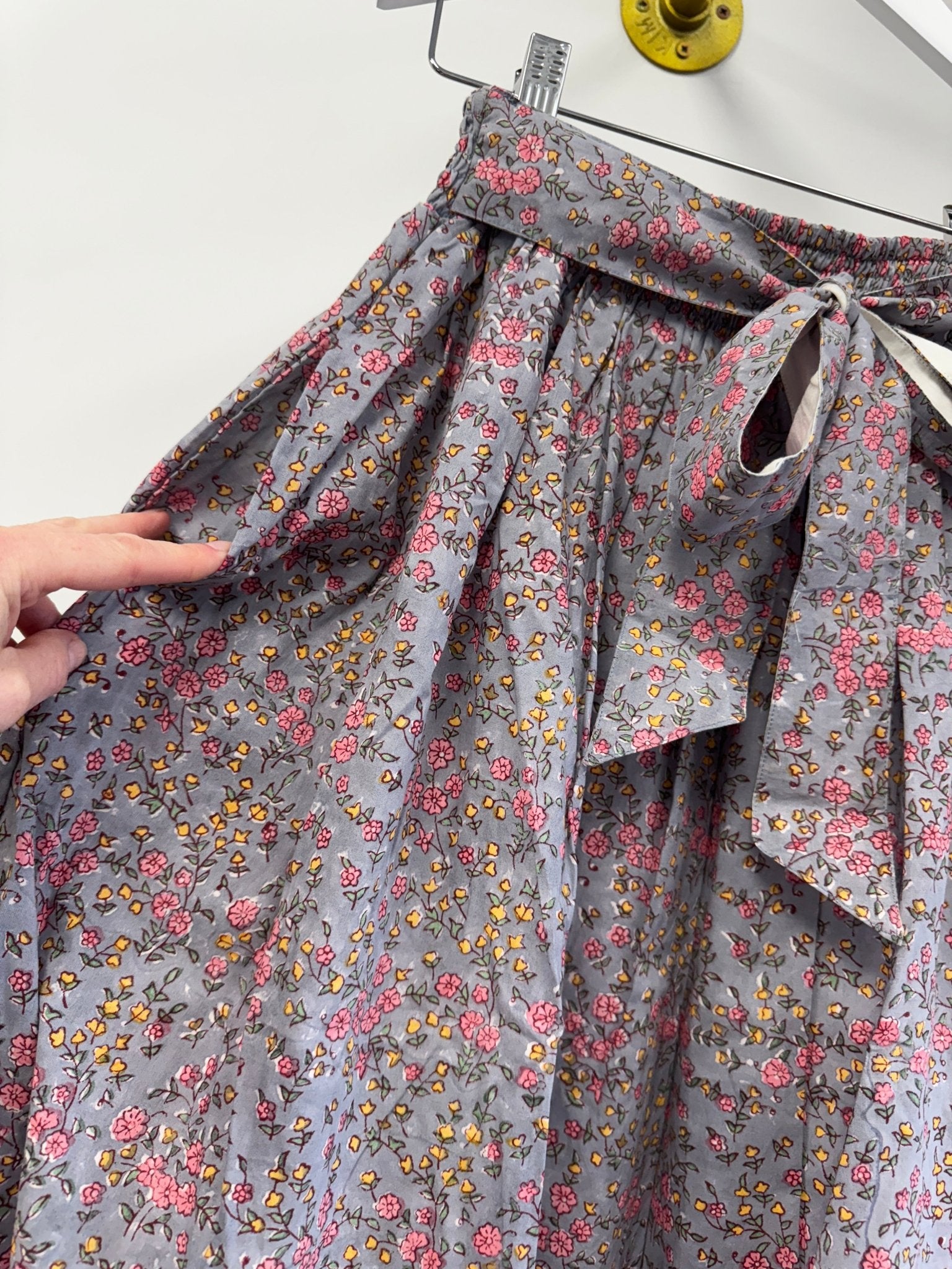 Dark Floral Maxi Skirt and Top Set - Après NJ