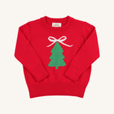 Isabelle's Intarsia Sweater- Christmas Tree