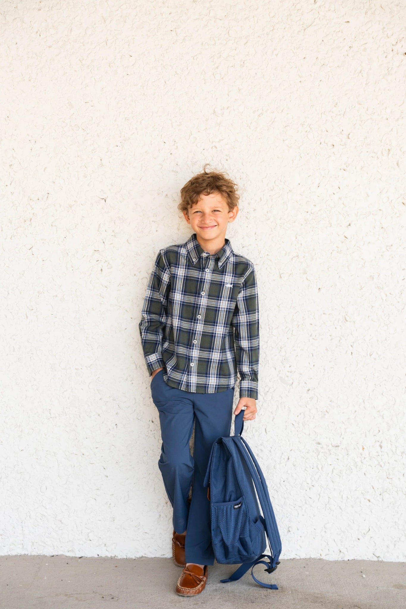 Folly Island Flannel Shirt - Green Plaid - Après NJ