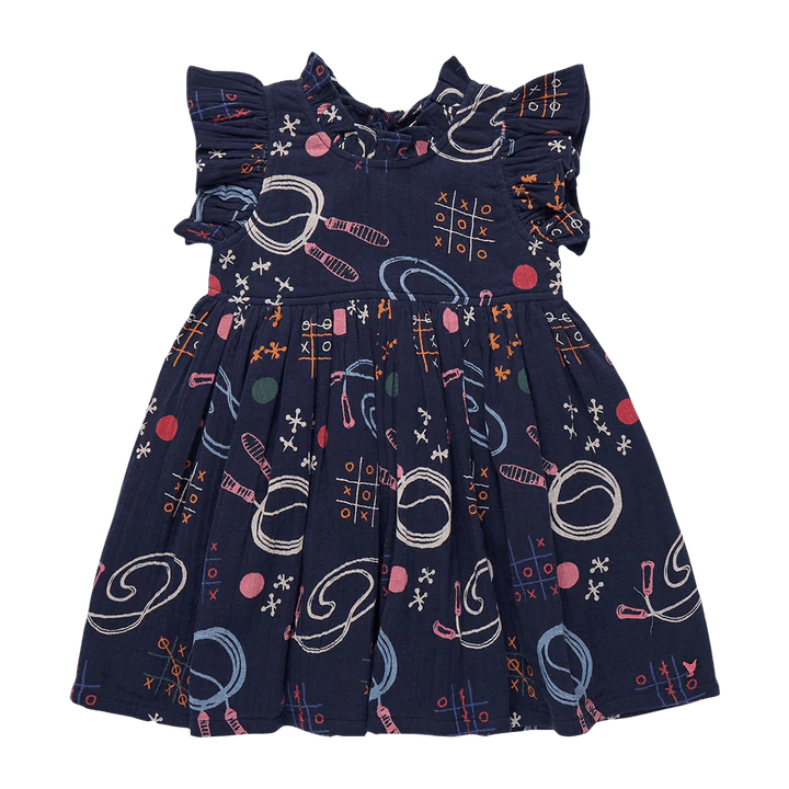 Girls Jennifer Dress - Tic Tac Toe - Après NJ