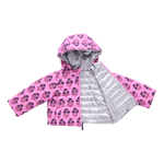 Girls Reversible Riley Jacket - Pink Strawflower - Après NJ