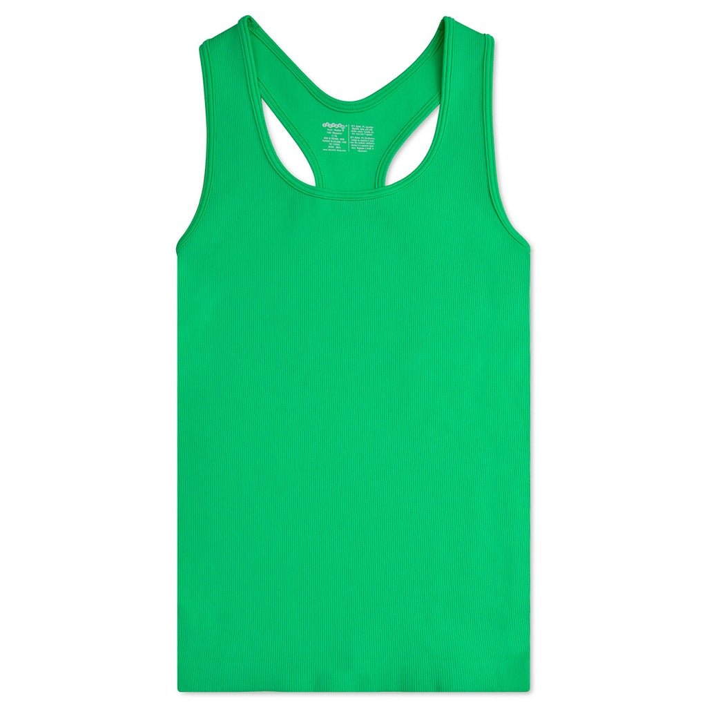 Glam Green Ribbed Racerback - Après NJ