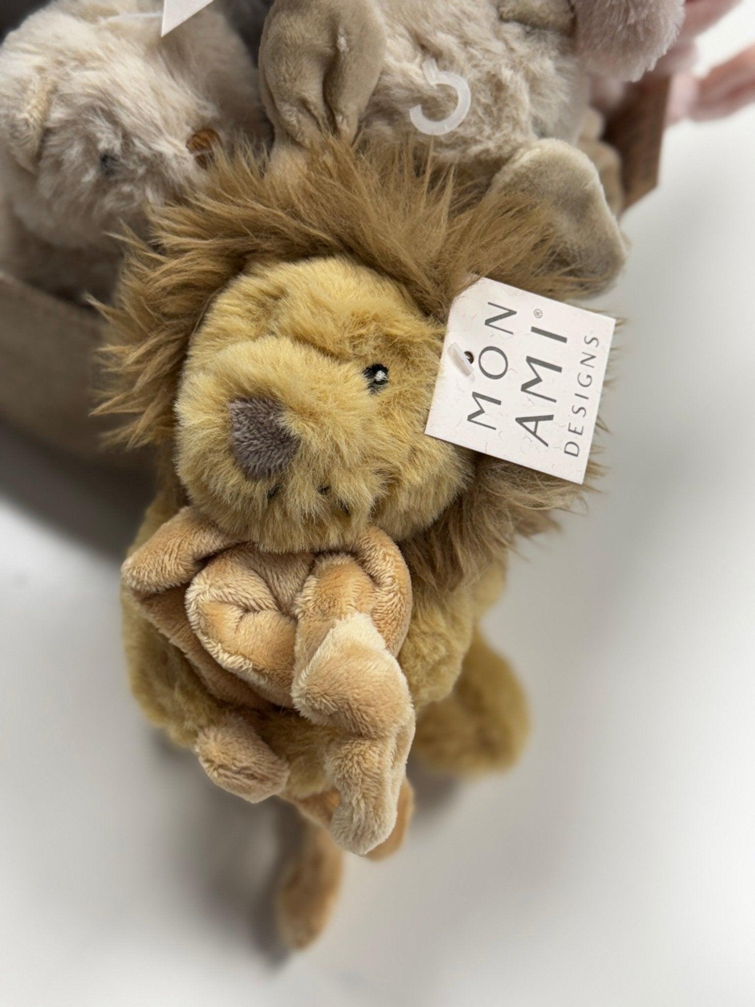 Goldie Lion Knotted Security Blanket - Après NJ