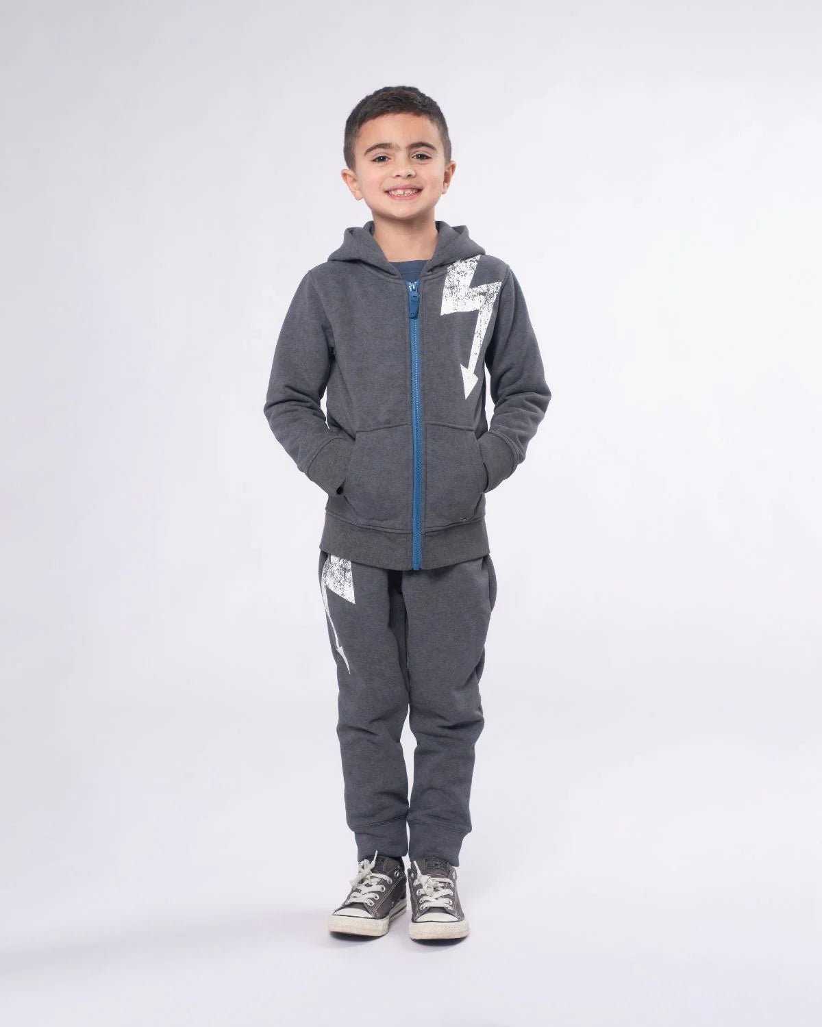 Gray Lightning Striver Hoodie - Après NJ