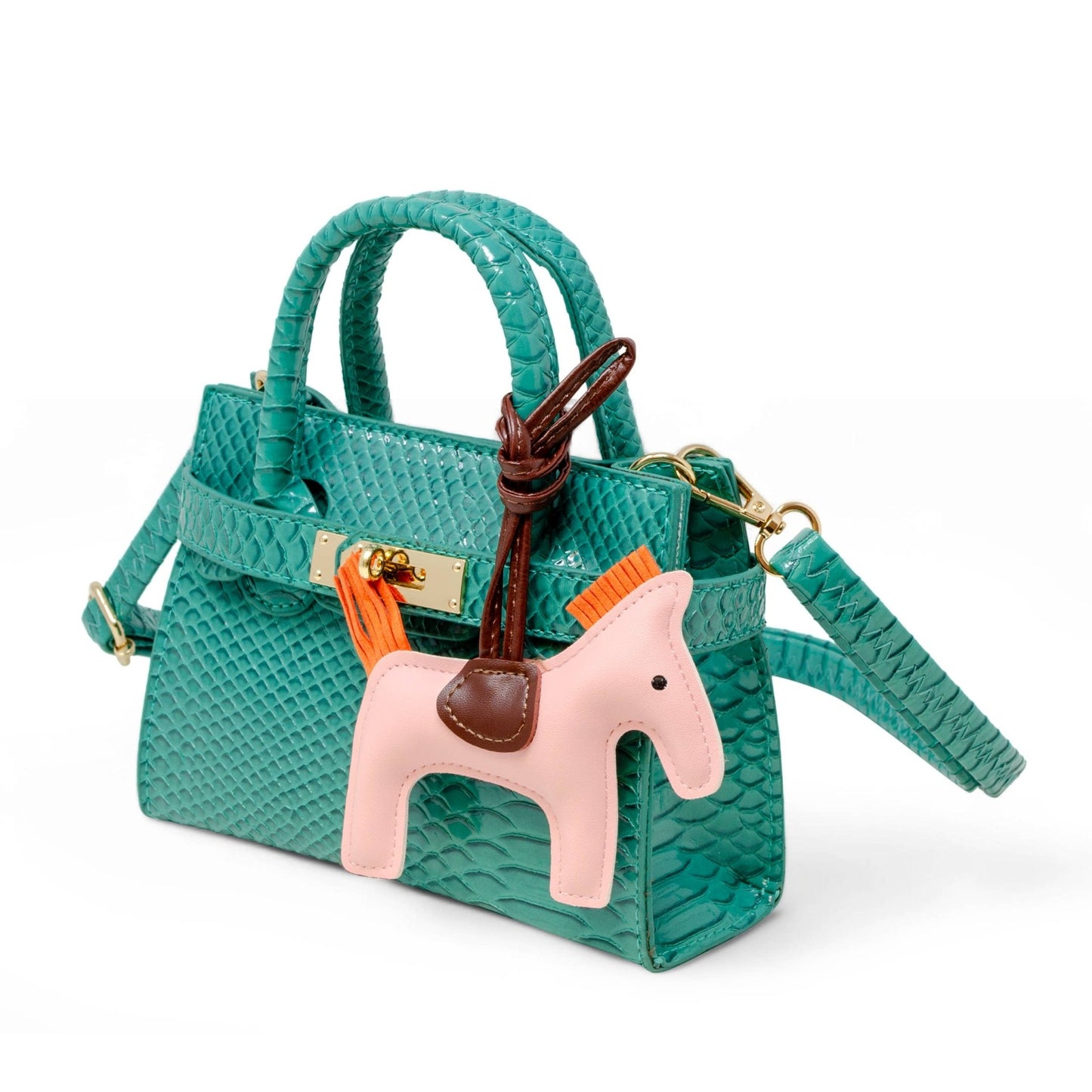 Green Crocodile Pony Handbag - Après NJ