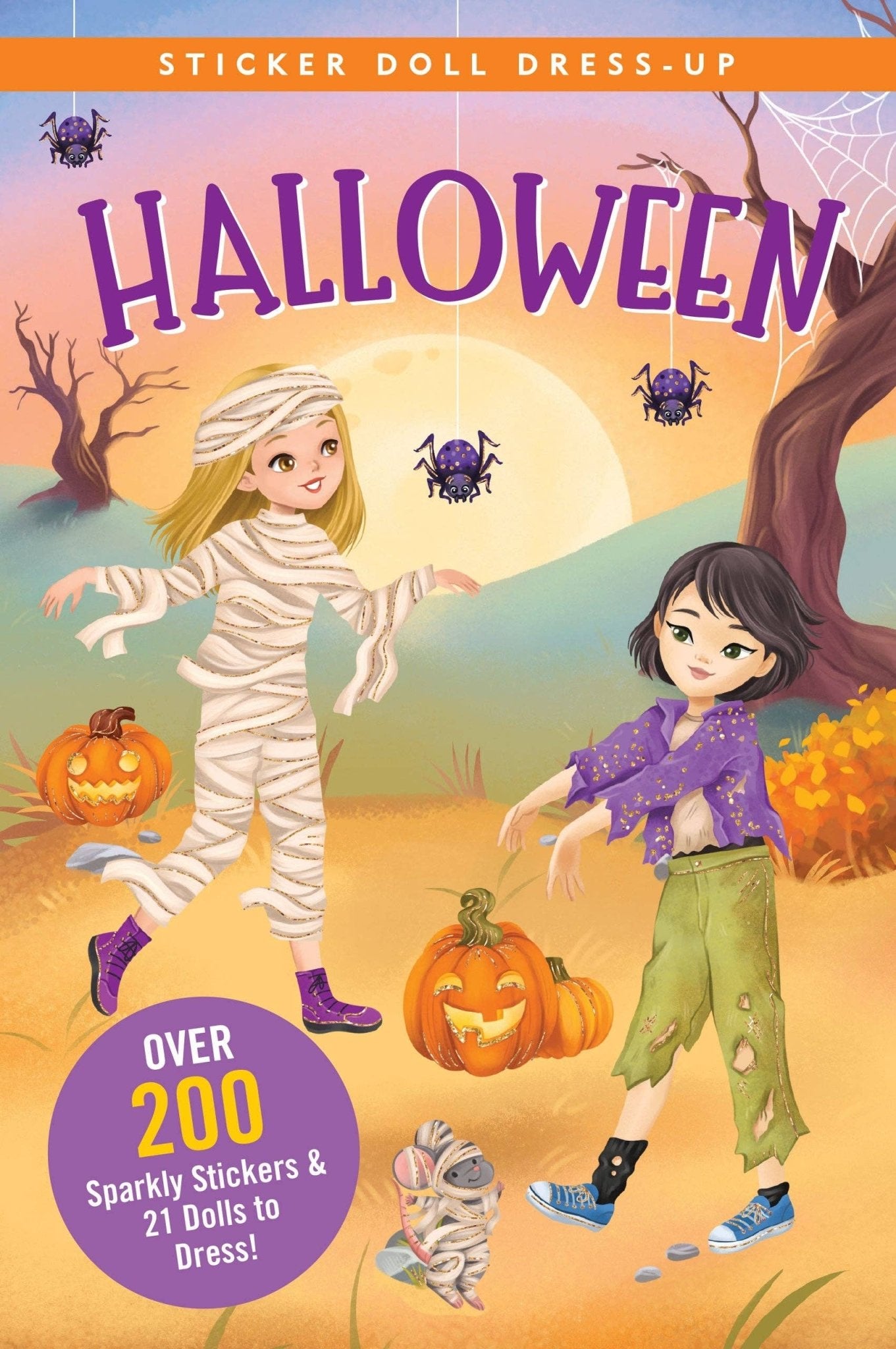 Halloween Sticker Doll Dress - Up Book - Après NJ