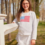 Kids Classic White Flag Sweater - Après NJ