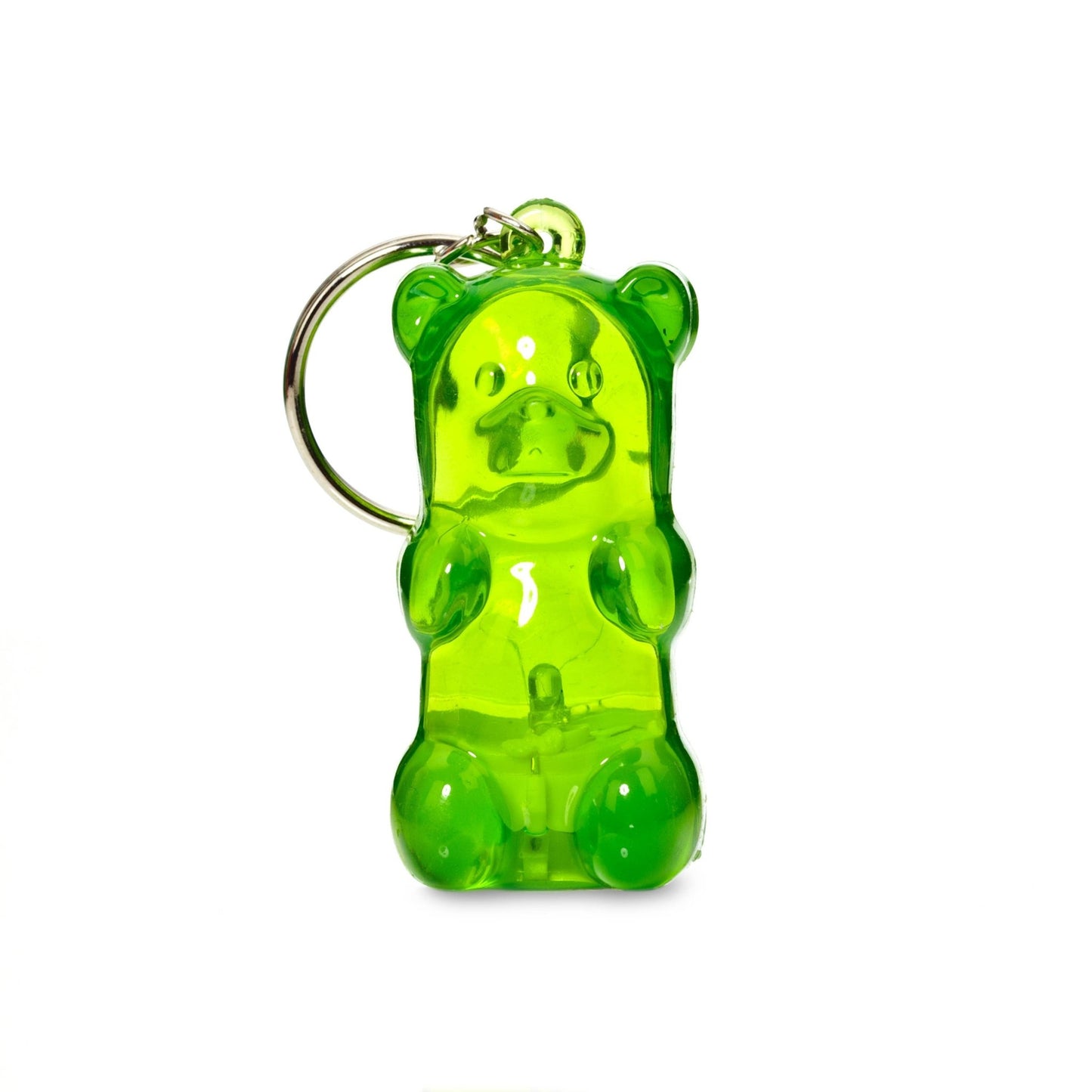 Light up Gummy Bear Key Chain - Green - Après NJ