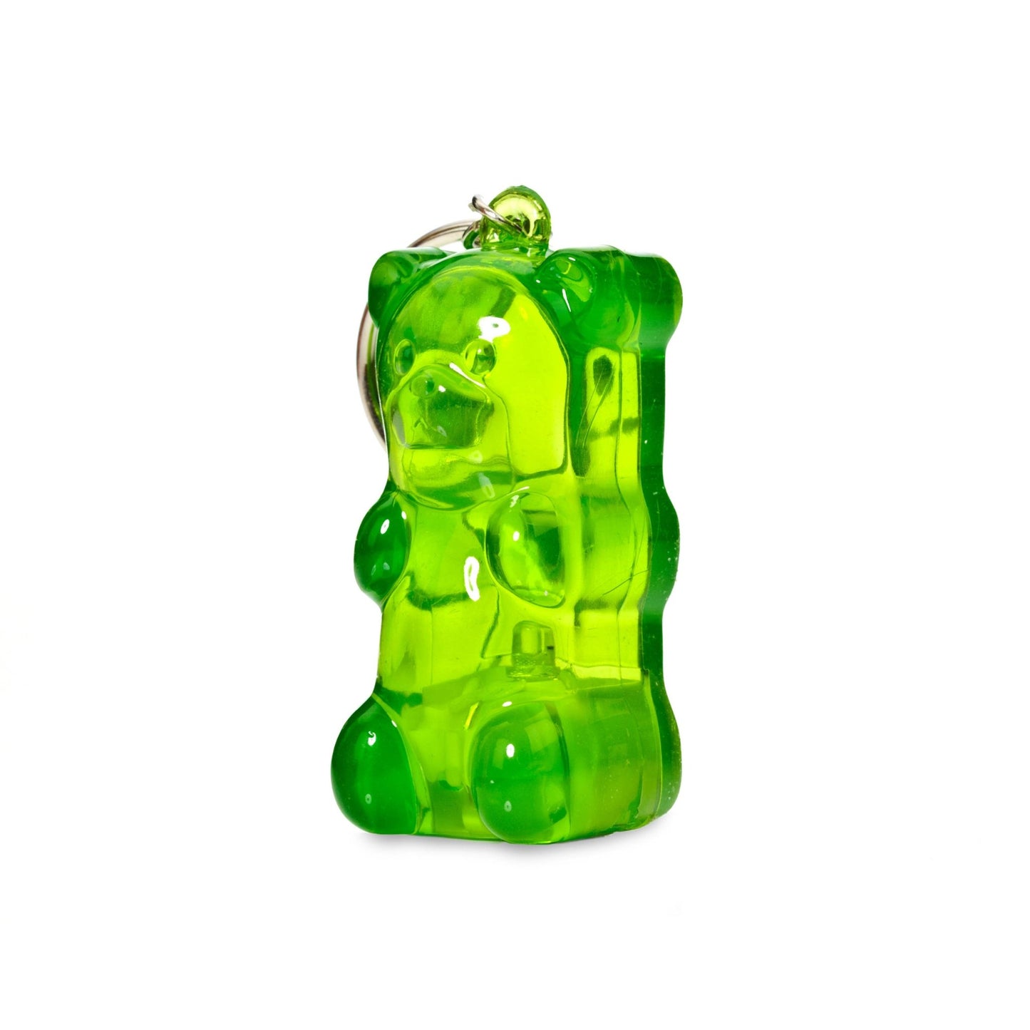 Light up Gummy Bear Key Chain - Green - Après NJ