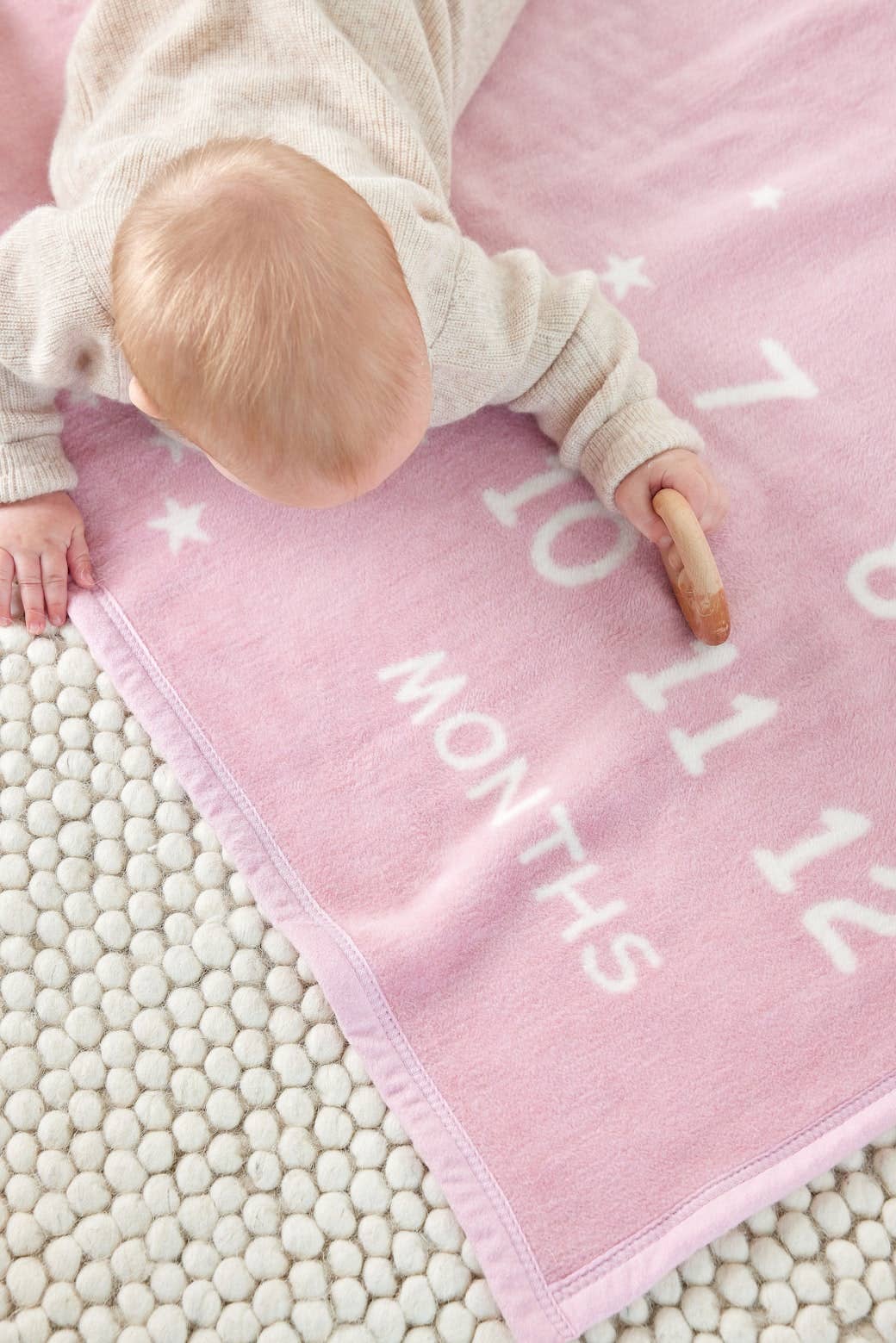 Milestone Mini Blush Blanket - Après NJ