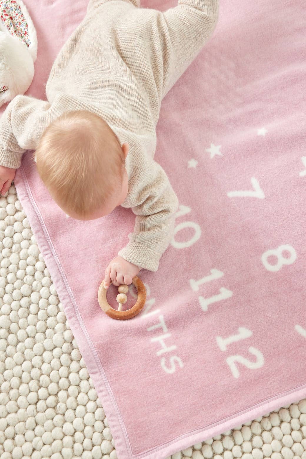 Milestone Mini Blush Blanket - Après NJ