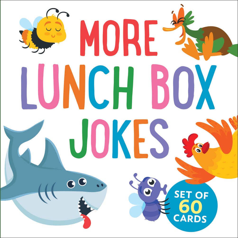 More Lunch Box Jokes Card Deck (Set of 60 cards) - Après NJ