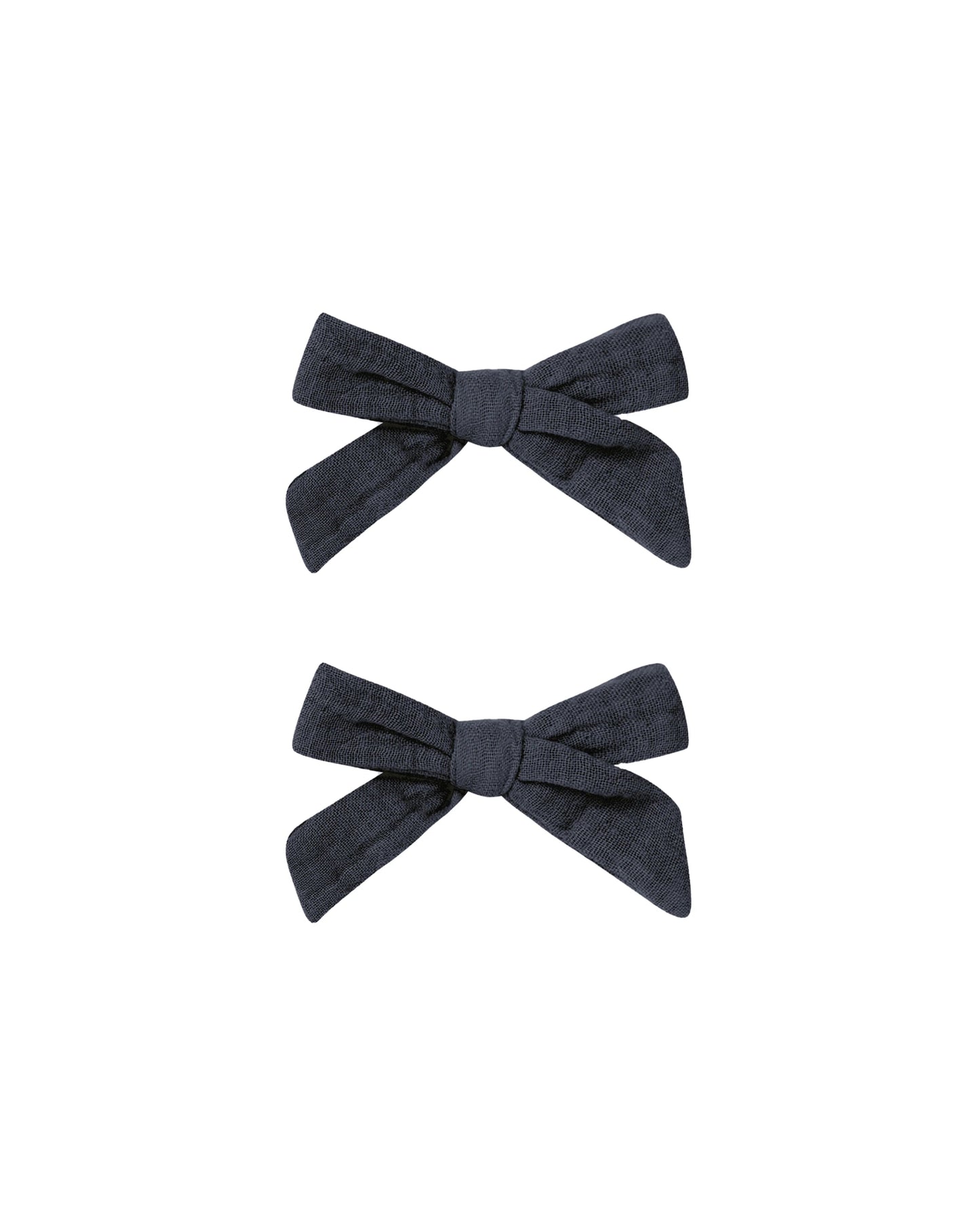 Navy Bows (Set of 2) - Après NJ