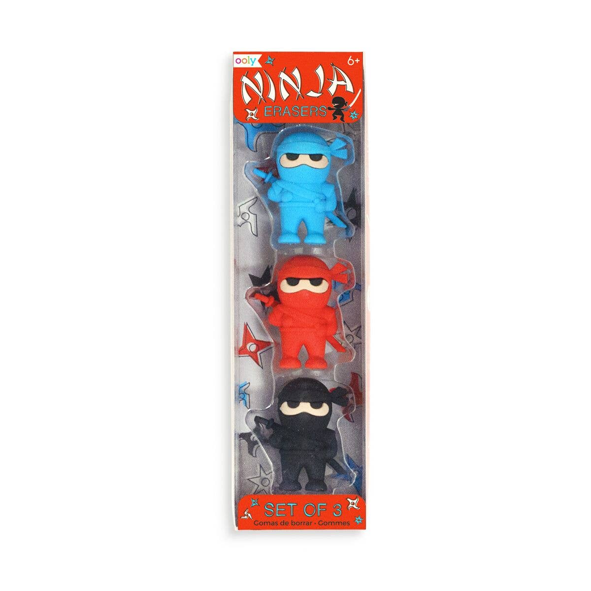 Ninja Erasers - Set of 3 - Après NJ