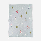 Organic Cotton Ski Baby Blanket - Après NJ