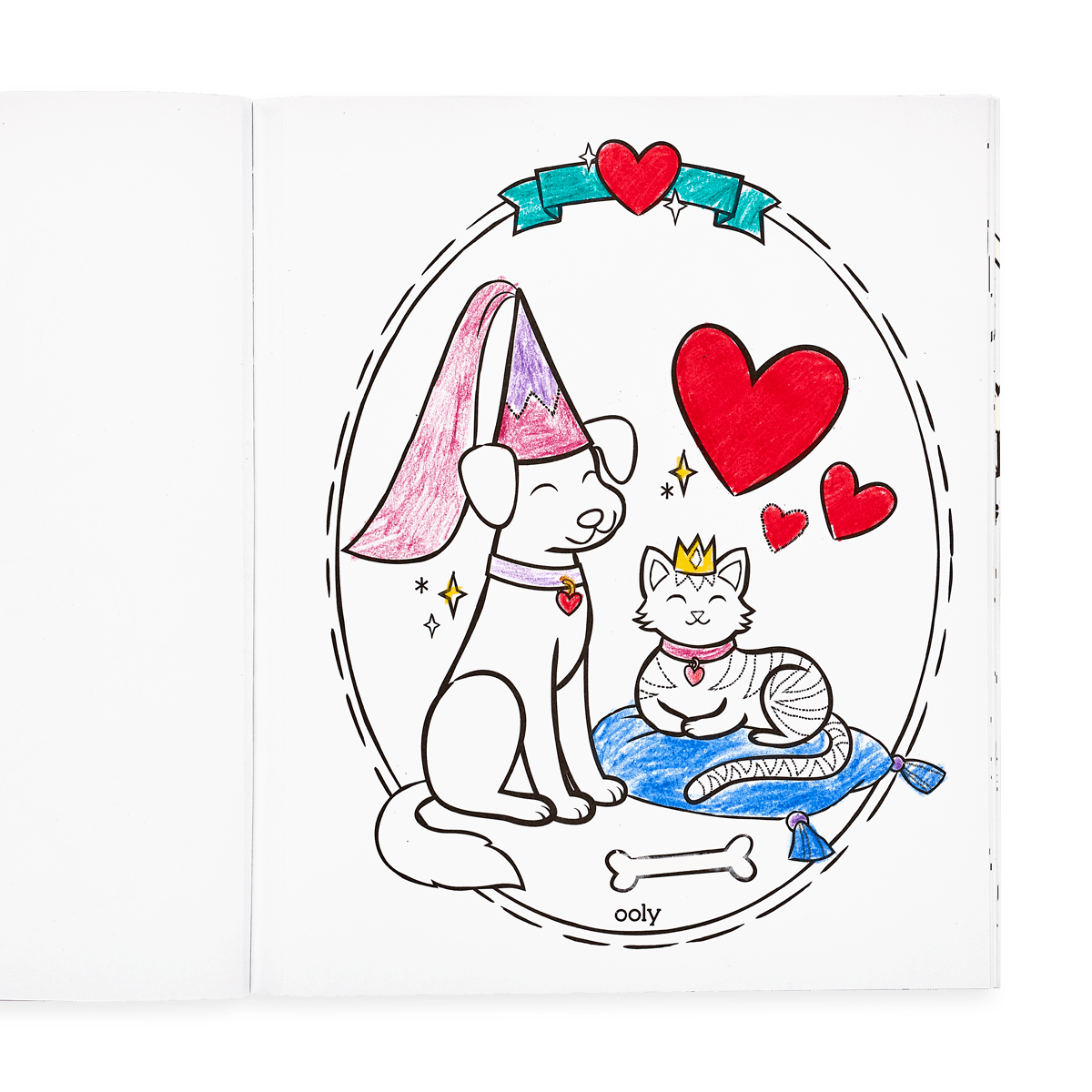 Princesses & Fairies Stampables Coloring Pack - Après NJ