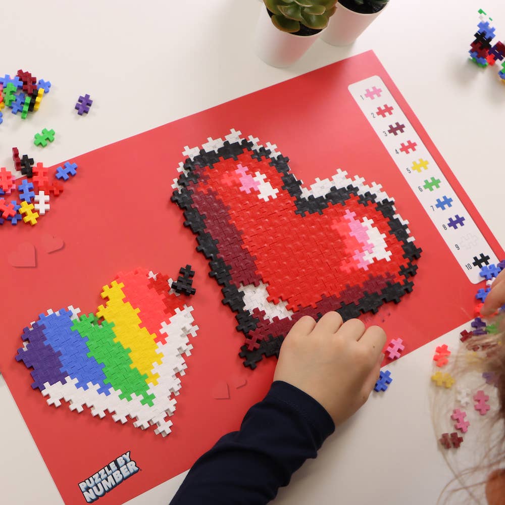 Puzzle by Number - Hearts - 250 pc - Après NJ