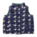 Reversible Ellis Ruffle Vest - Evergreen Stripe - Après NJ