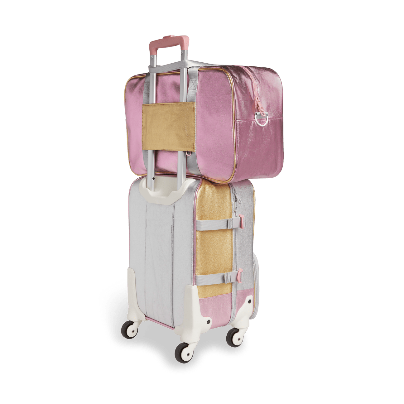 Rockaway Duffle in Pink Metallic - Après NJ
