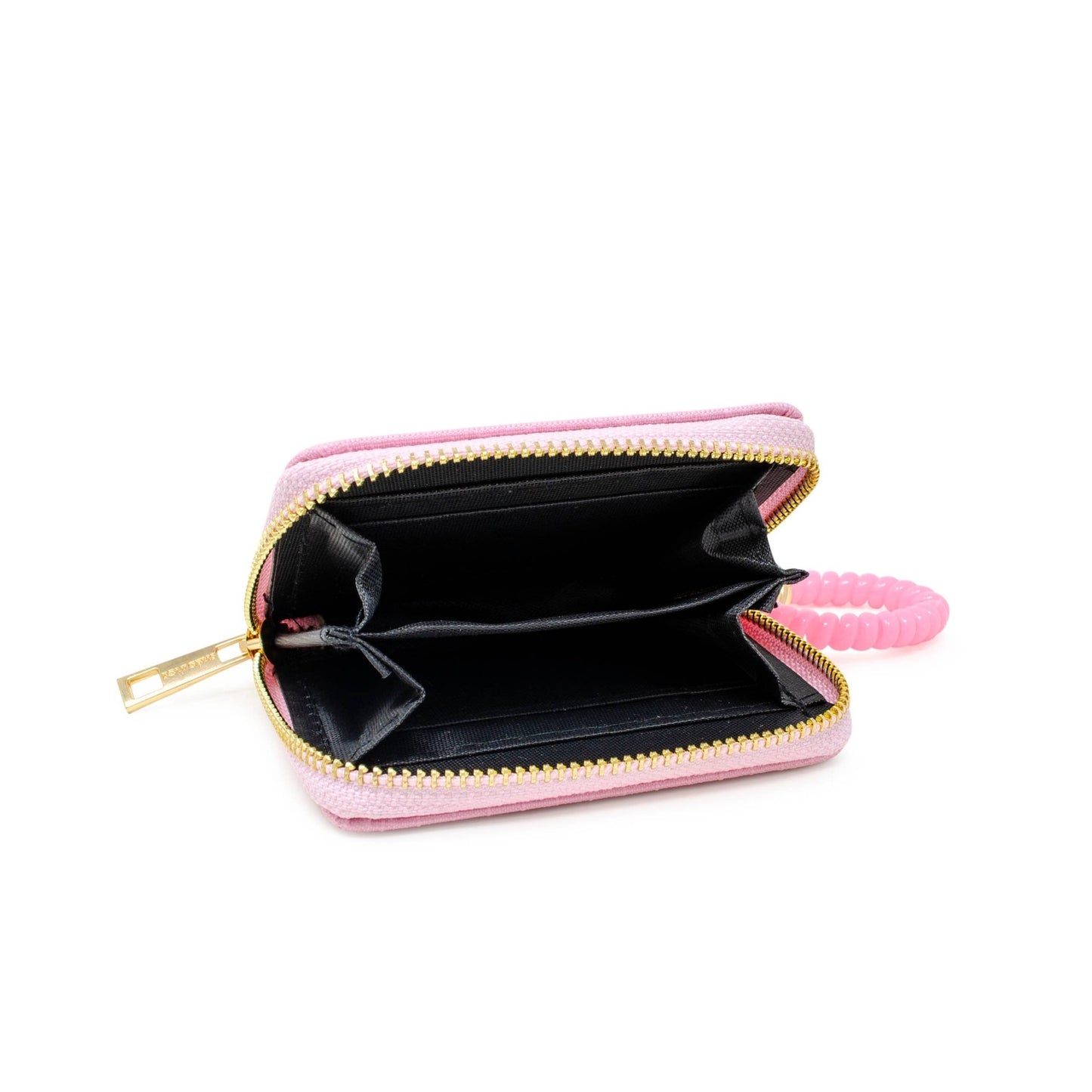 Sequin Heart Spiral Strap Wallet - Après NJ