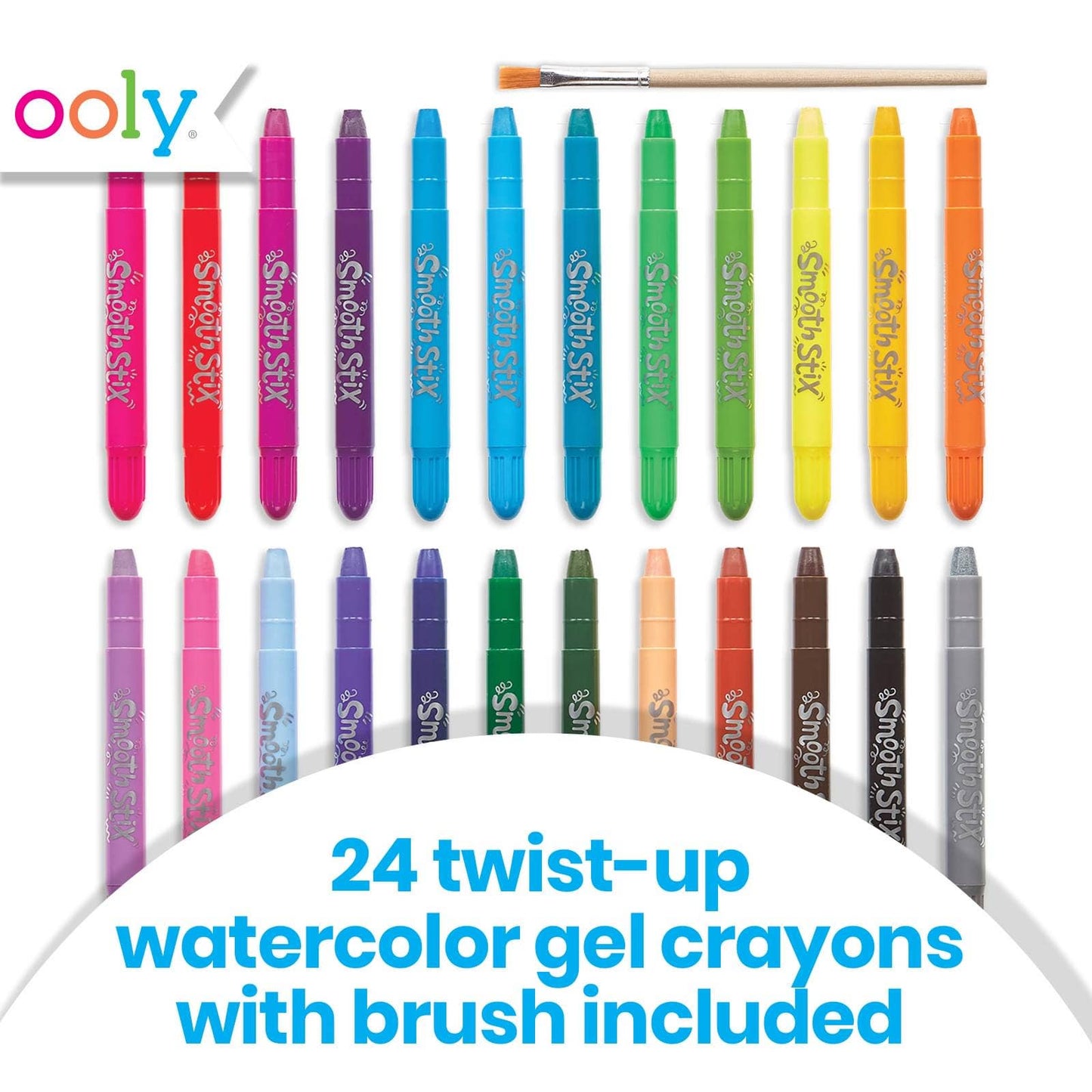 Smooth Stix Watercolor Gel Crayons - Set of 6 Colors - Après NJ