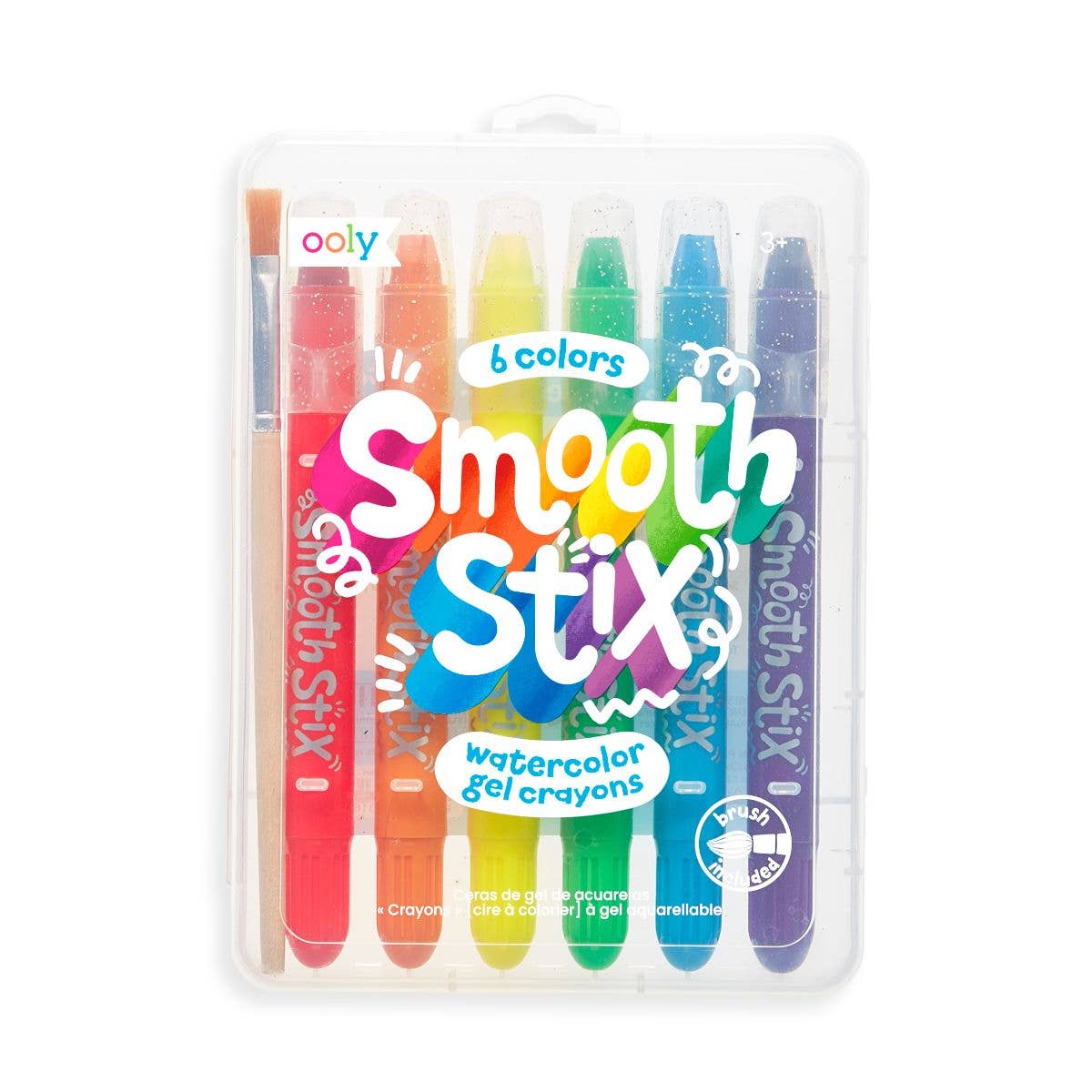 Smooth Stix Watercolor Gel Crayons - Set of 6 Colors - Après NJ