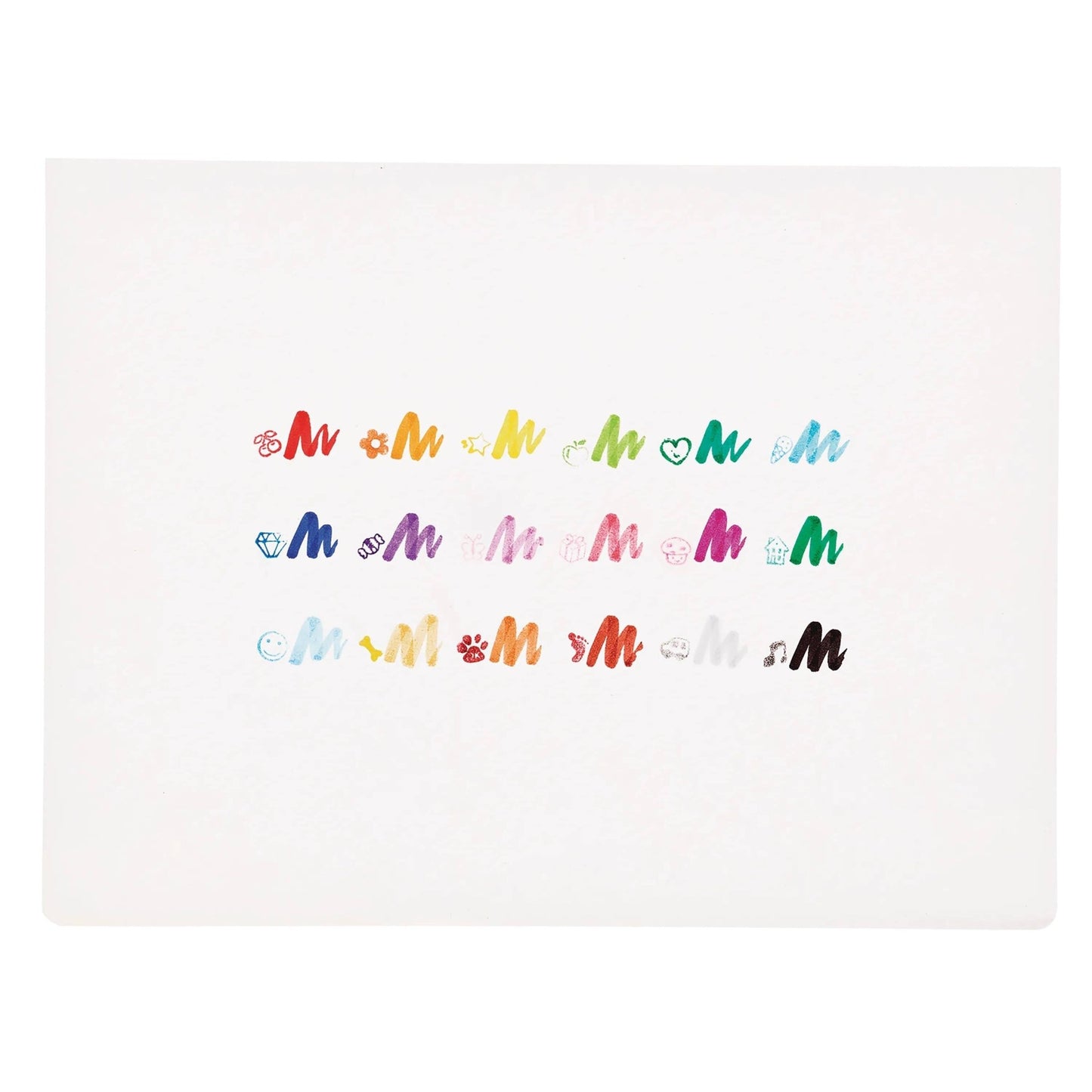 Stampables Double - Ended Stamp & Brush Markers: Set of 18 - Après NJ