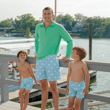Sunburst Print Kids' Swim Trunks - Après NJ